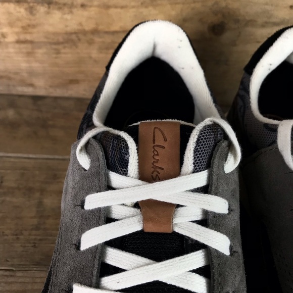 Clarks Floura Mix Shoes Women’s Size 8 Grey Combi Casual Walking Shoes - Picture 9 of 12